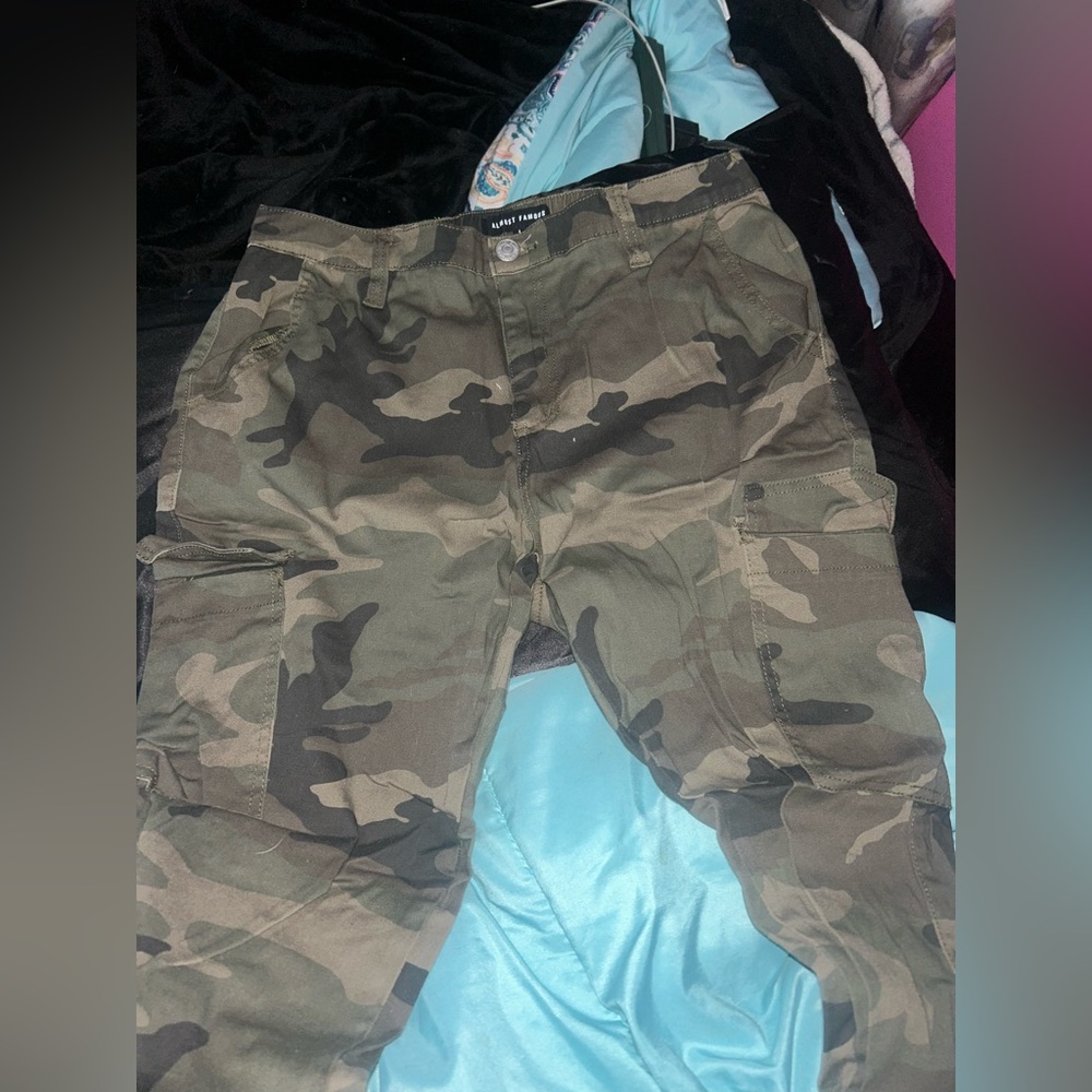 Almost Famous camo cargo pants